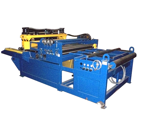 The CUT-TO-LENGTH-I is an automatic blanking machine designed to produce finished blanks or sheets from coil stock.
