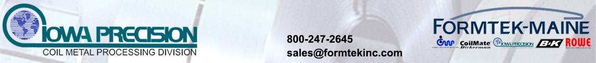 Iowa Precision - Coil Metal Processing Division&copy;